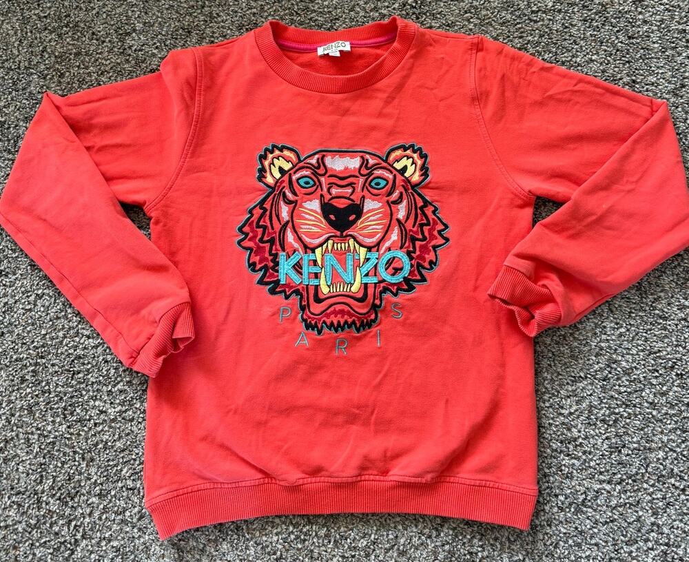 Kenzo Kids Crewneck Sweatshirt from Paris, France Size 14A